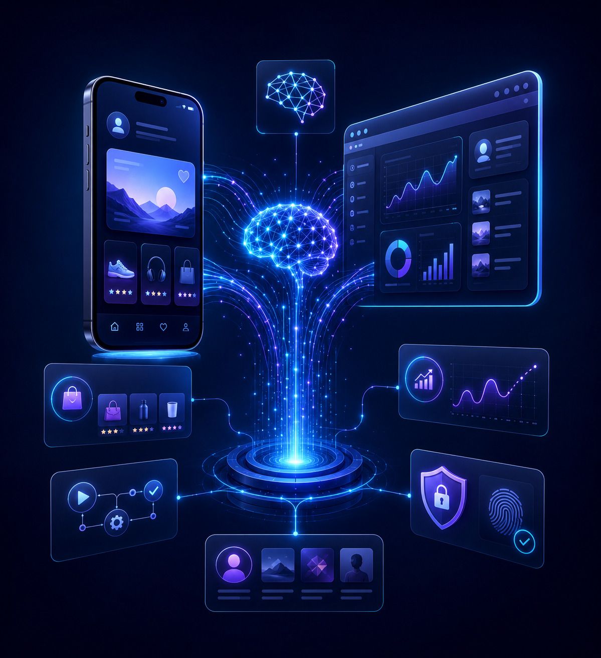 AI for Web & Mobile Apps: Transform Your Apps Into Intelligent Growth Engines